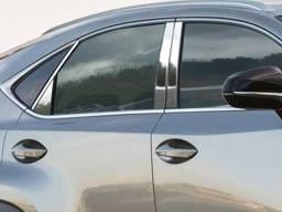 LEXUS NX 4dr QAA Stainless 8pcs Pillar Trim PP15192