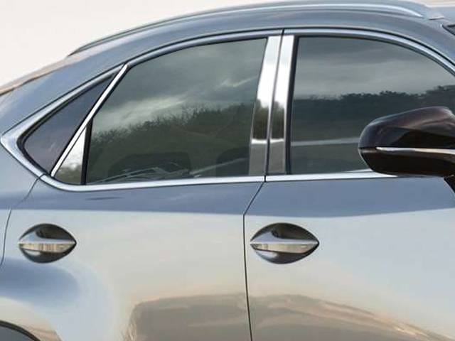 LEXUS NX 4dr QAA Stainless 8pcs Pillar Trim PP15192