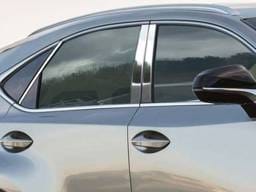 LEXUS NX 4dr QAA Stainless 6pcs Pillar Trim PP15191