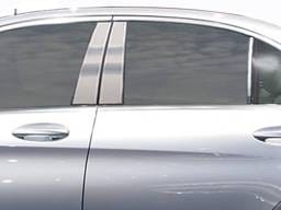 MERCEDES C CLASS 4dr QAA Stainless 6pcs Pillar Trim PP15082