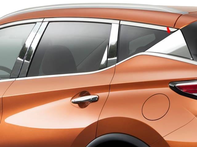 Fits Nissan MURANO 4dr QAA Stainless 10pcs Pillar Trim PP15593
