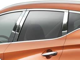 Fits Nissan MURANO 4dr QAA Stainless 6pcs Pillar Trim PP15591