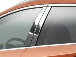 Fits Nissan MURANO 4dr QAA Stainless 4pcs Pillar Trim PP15590