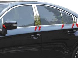 SUBARU LEGACY 4dr QAA Stainless 12pcs Pillar Trim PP15449