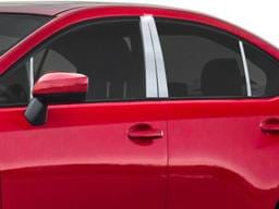 SUBARU WRX 4dr QAA Stainless 8pcs Pillar Trim PP15412