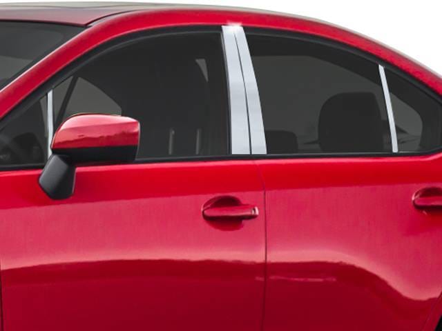 SUBARU WRX 4dr QAA Stainless 8pcs Pillar Trim PP15412