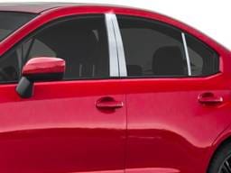 SUBARU WRX 4dr QAA Stainless 6pcs Pillar Trim PP15411