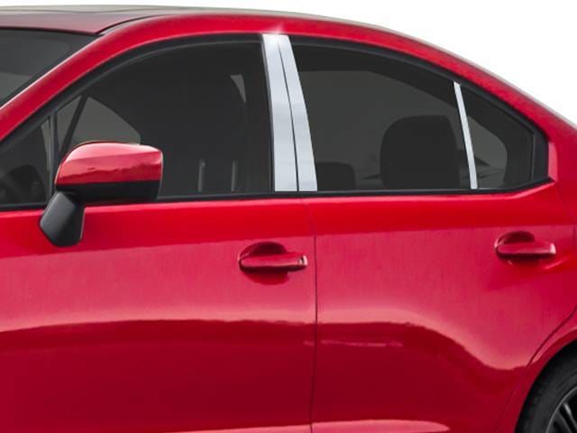 SUBARU WRX 4dr QAA Stainless 6pcs Pillar Trim PP15411