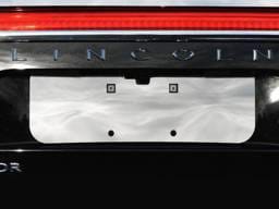 LINCOLN NAVIGATOR 4dr QAA Stainless 1pcs License Plate Bezel LP55655