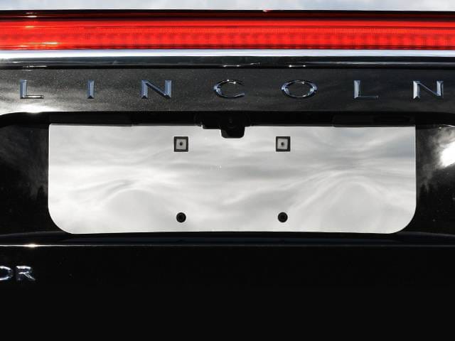 LINCOLN NAVIGATOR 4dr QAA Stainless 1pcs License Plate Bezel LP55655