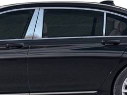 BMW 7 SERIES 4dr QAA Stainless 6pcs Pillar Trim PP16918