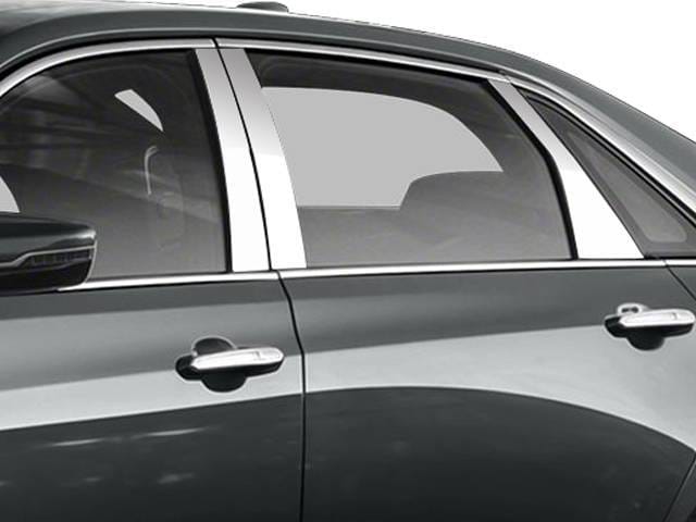 CADILLAC CT6 4dr QAA Stainless 6pcs Pillar Trim PP56231
