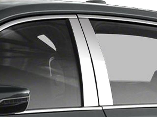 CADILLAC CT6 4dr QAA Stainless 4pcs Pillar Trim PP56230