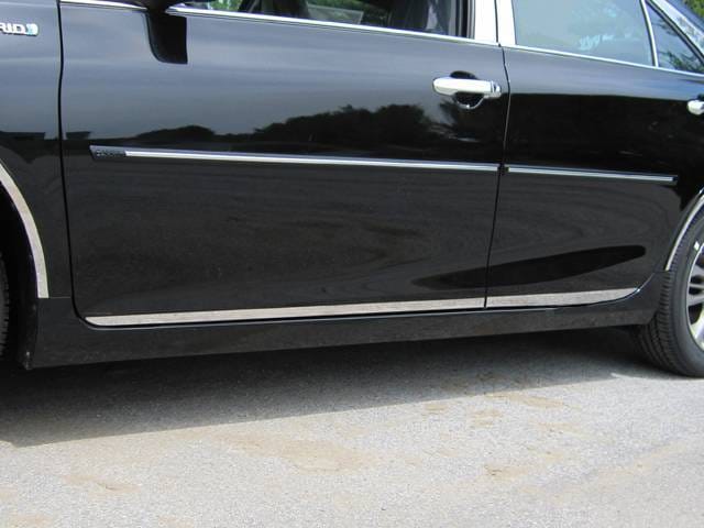TOYOTA CAMRY 4dr QAA Stainless 4pcs Rocker Panel Trim TH15130