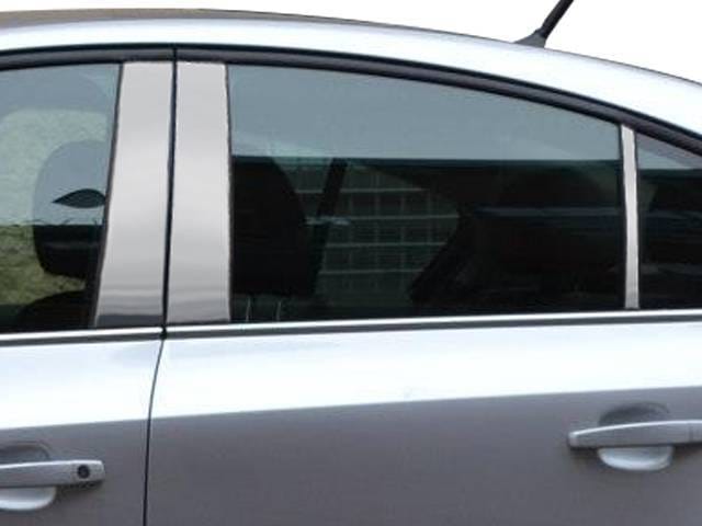 CHEVROLET CRUZE ECO 4dr QAA Stainless 6pcs Pillar Trim PP56144 thumbnail 2