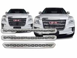 GMC TERRAIN 4dr QAA Chrome ABS plastic 3pcs Grille Overlay SGC56275