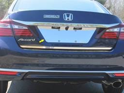 HONDA ACCORD 4dr QAA Stainless 1pcs License Plate Bezel LP16281