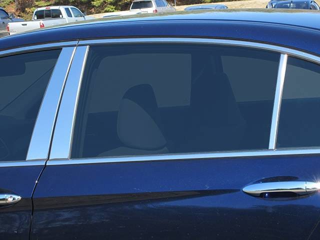 HONDA ACCORD 4dr QAA Stainless 6pcs Pillar Trim PP16282