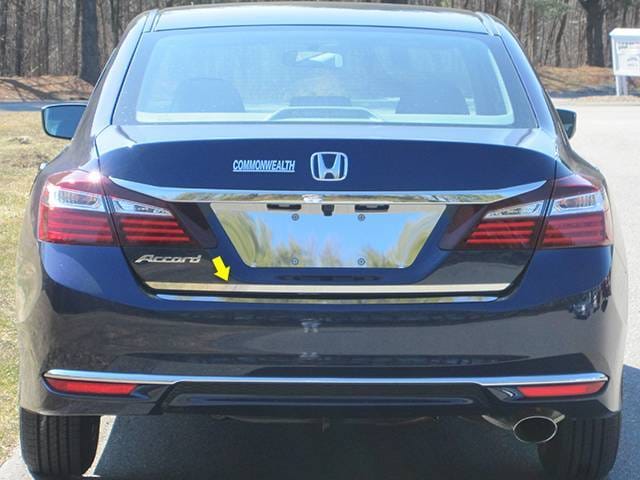 HONDA ACCORD 4dr QAA Stainless 1pcs Rear Deck Accent RD16281