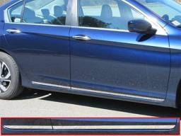 HONDA ACCORD 4dr QAA Stainless 4pcs Rocker Panel Trim TH16281