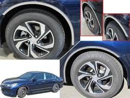 HONDA ACCORD 4dr QAA Stainless 4pcs Wheel Well Accent WQ16281