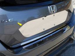 HONDA CIVIC 4dr QAA Stainless 1pcs License Plate Bezel LP16214