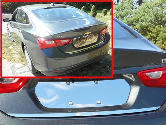 CHEVROLET MALIBU 4dr QAA Stainless 1pcs Rear Deck Accent RD56105 thumbnail 2