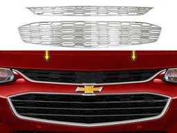 CHEVROLET MALIBU 4dr QAA Chrome ABS plastic 2pcs Grille Overlay SGC56105