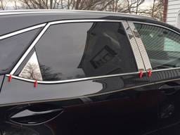 LEXUS RX450 4dr QAA Stainless 8pcs Pillar Trim PP16127