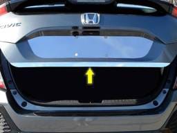 HONDA CIVIC 4dr QAA Stainless 1pcs Rear Deck Accent RD16214