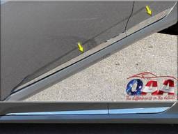 HONDA CIVIC 4dr QAA Stainless 4pcs Rocker Panel Trim TH16214