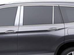 HONDA PILOT 4dr QAA Stainless 6pcs Pillar Trim PP16261