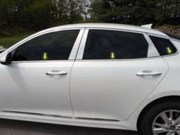 KIA OPTIMA 4dr QAA Stainless 6pcs Window Sill Accent WS16805