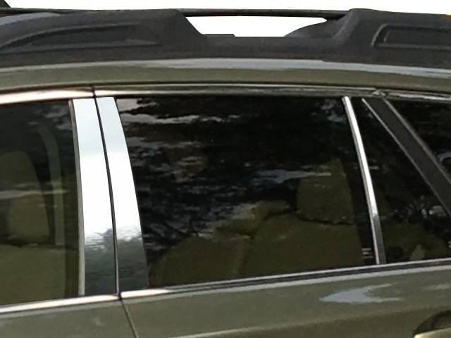 SUBARU OUTBACK 4dr QAA Stainless 6pcs Pillar Trim PP16481 thumbnail 2