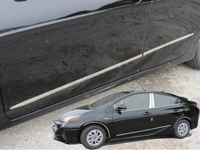 TOYOTA PRIUS 4dr QAA Stainless 4pcs Side Accent Trim AT16135