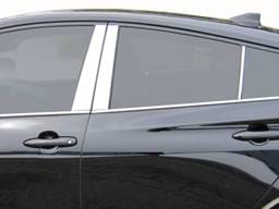 TOYOTA PRIUS 4dr QAA Stainless 6pcs Pillar Trim PP16136