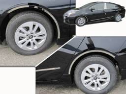 TOYOTA PRIUS 4dr QAA Stainless 4pcs Wheel Well Accent WQ16135
