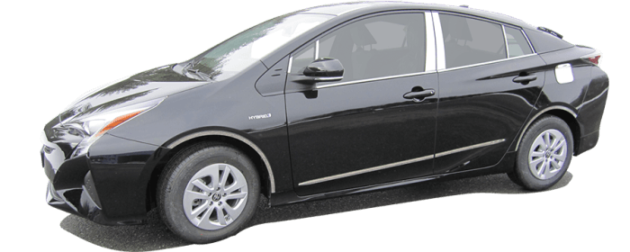 TOYOTA PRIUS 4dr QAA Stainless 4pcs Window Sill Accent WS16135 thumbnail 2