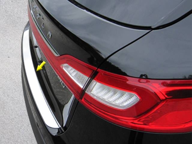 LINCOLN MKX 4dr QAA Stainless 1pcs Rear Bumper Accent RB56660