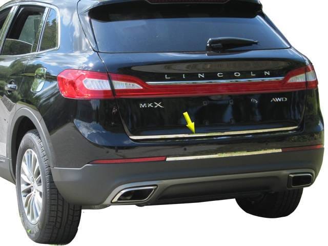 LINCOLN MKX 4dr QAA Stainless 1pcs Rear Deck Accent RD56660