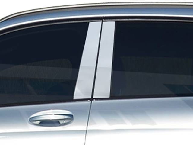 MERCEDES GLC 4dr QAA Stainless 4pcs Pillar Trim PP16990