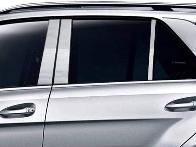 MERCEDES GLE 4dr QAA Stainless 6pcs Pillar Trim PP12066