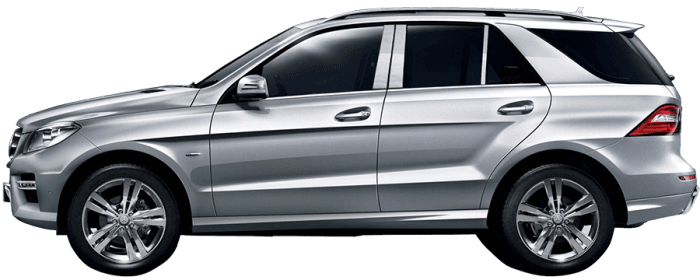 MERCEDES GLE 4dr QAA Stainless 4pcs Pillar Trim PP12065 thumbnail 5
