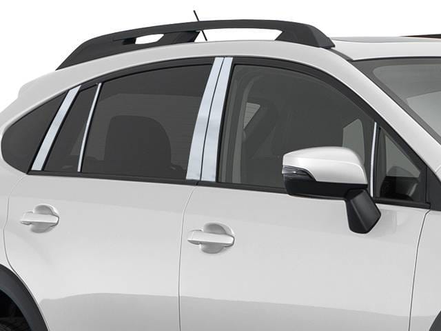 SUBARU CROSSTREK 4dr QAA Stainless 10pcs Pillar Trim PP13428