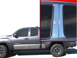 TOYOTA TACOMA Access Cab QAA Stainless 4pcs Pillar Trim PP16172