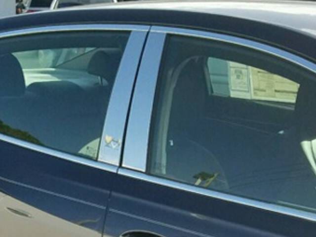 BUICK LACROSSE 4dr QAA Stainless 4pcs Pillar Trim PP57520