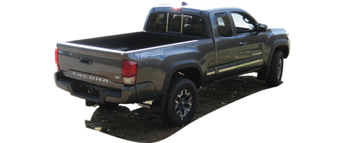 TOYOTA TACOMA 2/4dr QAA Stainless 6pcs Graphic/Logo/emblem SGR16175 thumbnail 4