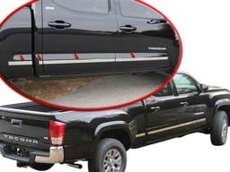 TOYOTA TACOMA Double Cab, 6' Bed QAA Stainless 8pcs Molding Insert MI16175