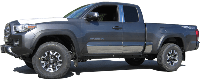 TOYOTA TACOMA 2/4dr QAA Stainless 1pcs Radiator Cover RC16175 thumbnail 5