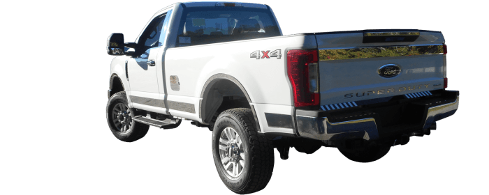 F-250/F-350 SUPER DUTY 2dr QAA Stainless 10pcs Rocker Panel Trim TH57320 thumbnail 4